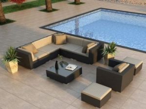 Outdoor Patio Sofa Set